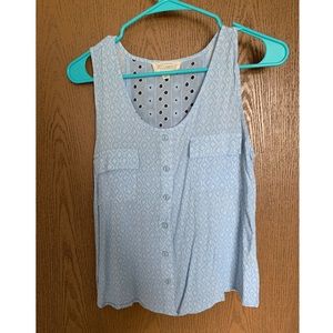 Light blue tank top